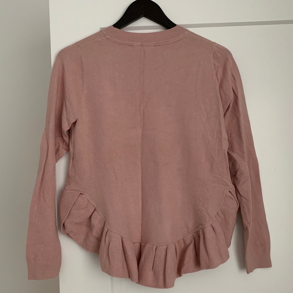 Twik Ruffle Hem Sweater - Picture 2 of 3